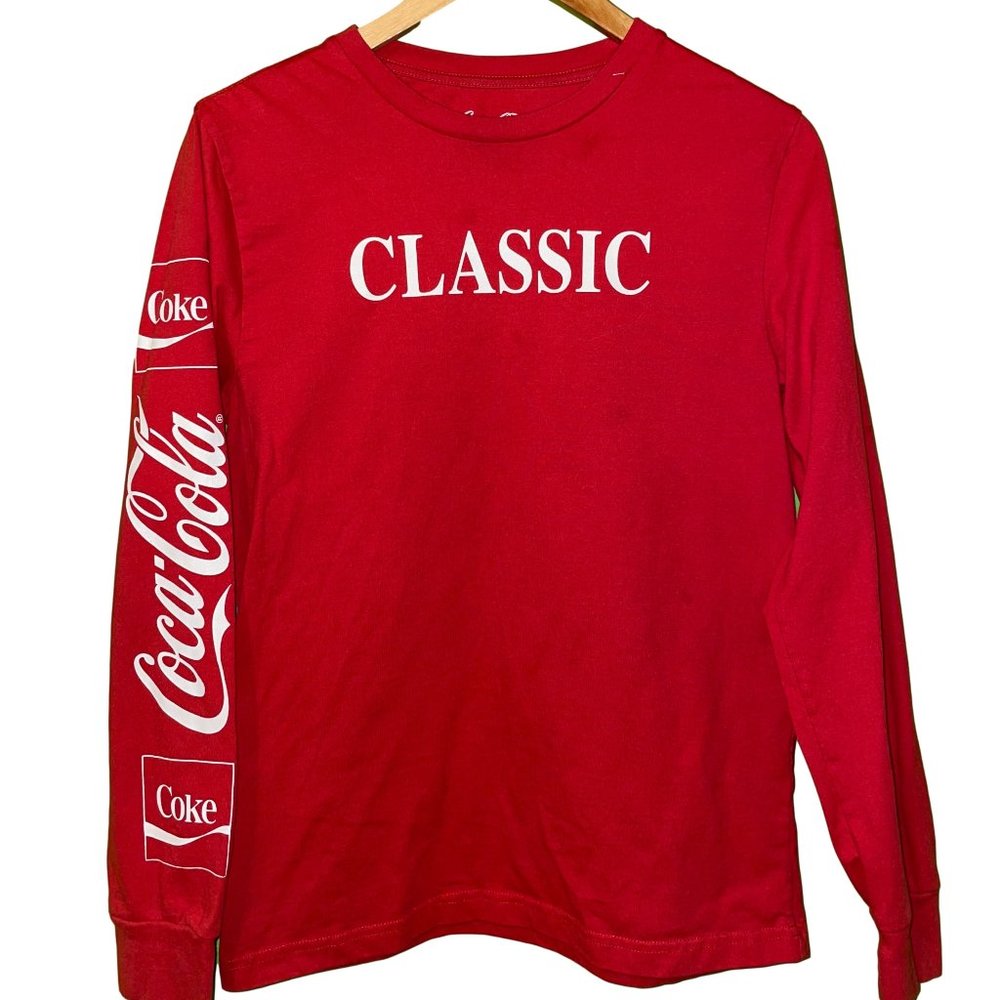 Coca-Cola Classic Coke Soda Graphic Tee T-Shirt